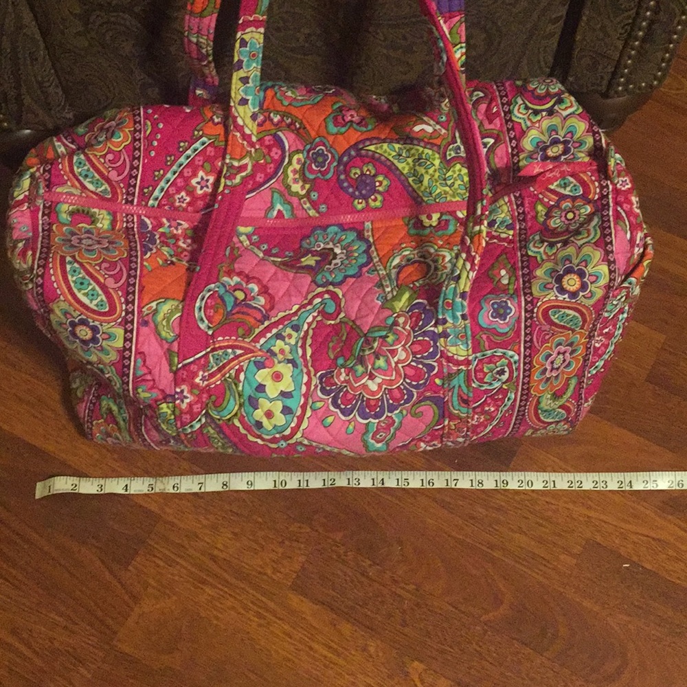 Vera Bradley HUGE duffel style bag